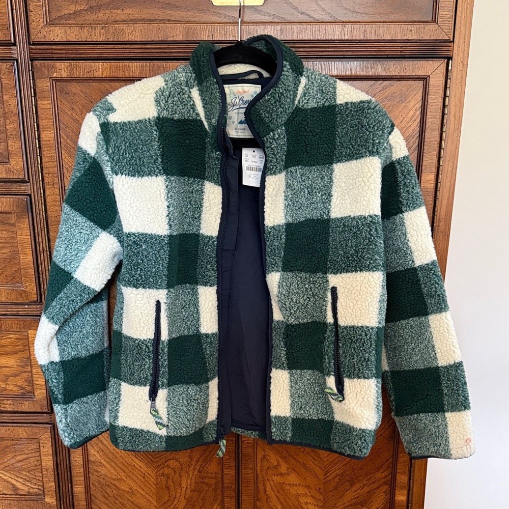 J. Crew Crewcuts Sherpa jacket